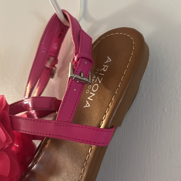 NWT 🌺WOMEN'S ARIZONA ADELE ADJUSTABLE STRAP FLAT SANDALS SZ 10 - Picture 6 of 11